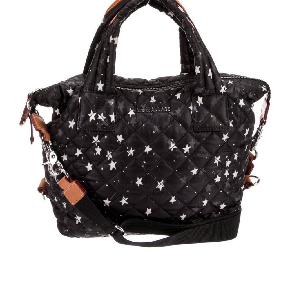 MZ Wallace Black Quilted Star Bag - Picture 6 of 7